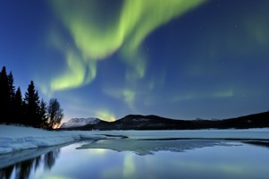 Northern Lights Stock Photo