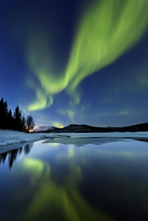 Northern Lights Stock Photo