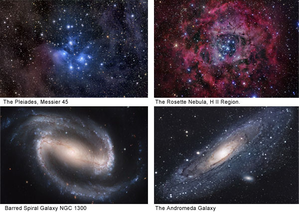 Popular Galaxies & Nebulae available from Stocktrek Images